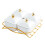Kowaku appetizer platter with lid and 4 bowls 5