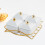 Kowaku appetizer platter with lid and 4 bowls 8