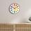 Kids Wall Clock Teaching Time 12 Inch Silent Decorative 8