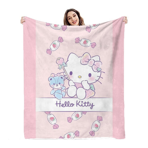 Hello Kitty flannel blanket 60x80 cm 4 colors