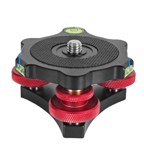 Tripod Leveling Base for DSLR Camera Adjustable Pan Plate 1