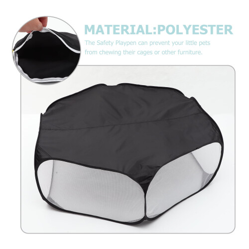 Parque para animais de estimação hexagonal reutilizável para uso interno e externo. 2