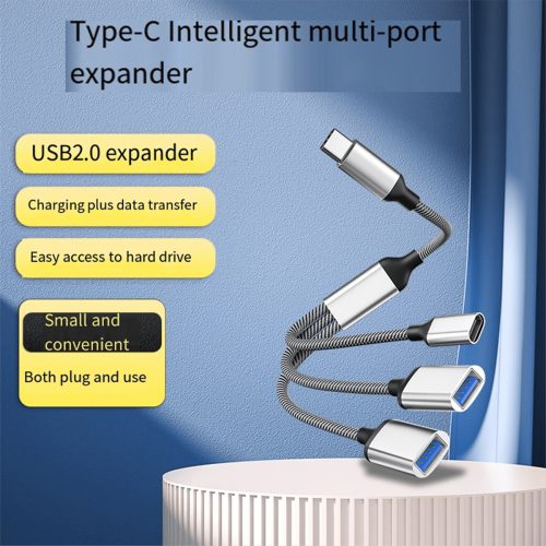 USB-C OTG splitter adapter for phone laptop tablet 1