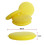 Autowax applicatorpad van microvezelschuim, rond, 1 stuk 5
