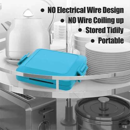 Microwave Toastie Maker Blue 1 unit 1