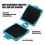 Microwave Toastie Maker Blue 1 unit 3