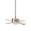 Ceiling Fan Pull Chain Set Metal Beaded Ball 2pcs 5