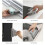 (green) 3pcs Sofenthiss Window Cleaner, Sofenthiss Window Sill Cleaner 5