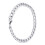 Men's Chunky Chain Bracelet Titanium Steel Silver 2