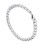Men's Chunky Chain Bracelet Titanium Steel Silver 4