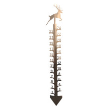 Grinch Christmas Decoration Metal Snow Meter 24 cm