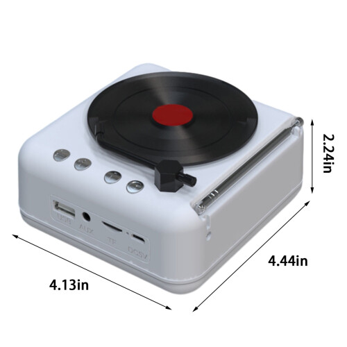 Retro Bluetooth Record Player HIFI Indoor Use 2