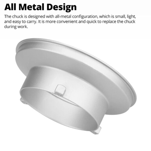 Bowens Mount Softbox Speed Rings Adapter för Studiofotografering 150 mm Passar S-Type Softbox