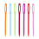 Plastic Sweater Needle 7cm Colored 100 per Pack 4