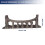 Aquarium Resin Bridge Decor 2 pcs 6