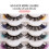 False Eyelashes Natural 3D Wispy Curly 1/3/5 Pair 3