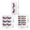 False Eyelashes Natural 3D Wispy Curly 1/3/5 Pair 6