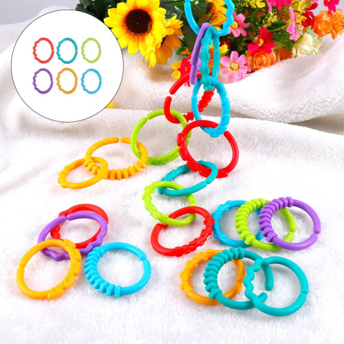 Baby-Beißring-Set, 24-teilig 2