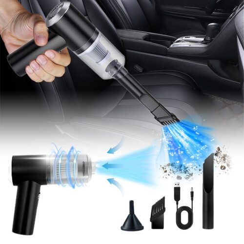 Mini Car Vacuum Cleaner Cordless Rechargeable 120W 1