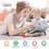 Stille bøger Soft3D sensoriske babybøger 12 sider 7