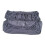 Ottoman Slipcover High-Stretch Dark Gray 1-Pack 2