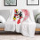 Mickey Blanket Flannel Plush Throw 50" x 70" 5