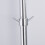 Shower Pole Hook Silver High-Strength Rust-Resistant Towel 5