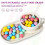 Coirníní Silicone 15mm Babhta 150pc Dathanna Éagsúla 2