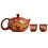 Set de ceainice din lut violet cu dragon chinezesc Phoenix, 1 set 7