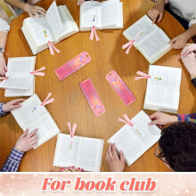 Acrylic Bookmark Blanks Clear Bookmarks Acrylic Tags with Ribbon DIY Transparent Bookmark