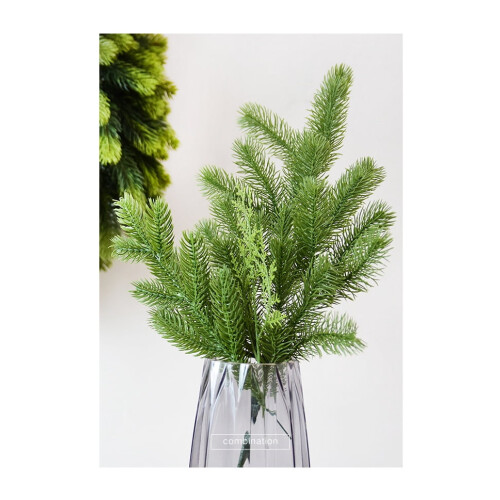 Artificial Pine Needles Garland Green 2 pcs 1