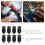 Motherboard Mounting Screws 8pcs M.2 SSD Compatible 5