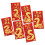 Chinese New Year Red Envelopes Snake Design 6 pcs 2
