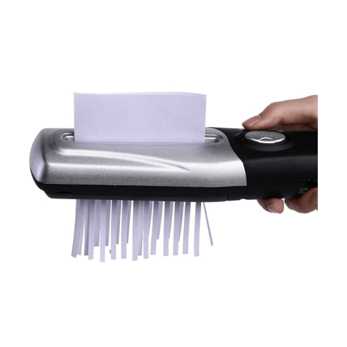 Handheld Mini Paper Shredder Portable USB Document Strip 1