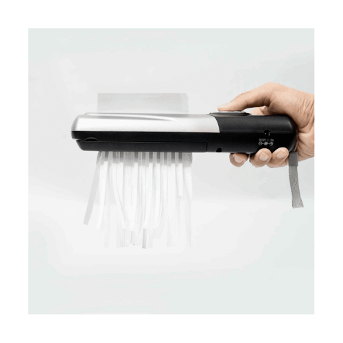 Handheld Mini Paper Shredder Portable USB Document Strip 2
