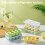 Ice Cube Mold Stackable Dustproof Easy-Clean 12-Cavity 3