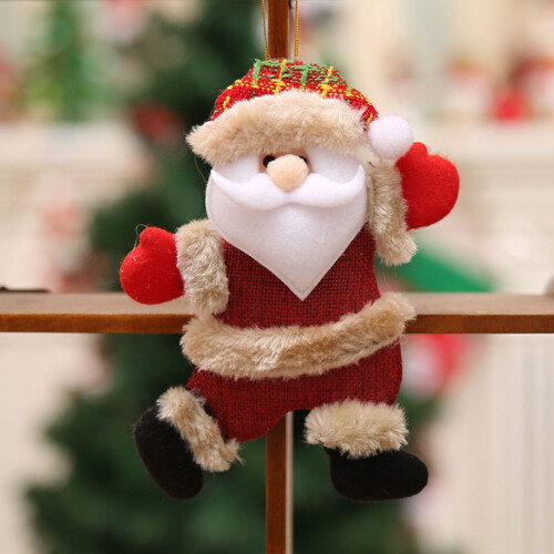 Ionze Christmas tree ornaments red 5 pcs 1
