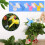Christmas plastic sprinkler nozzle for indoor flower 2