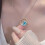 Ocean's Oath Boho Blue Wave Jewelry Set 3pcs 5
