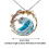 Ocean's Oath Boho Blue Wave Jewelry Set 3pcs 6