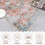 Runner Rug Brick Red Vintage Distressed 2 ft x 6 ft 6