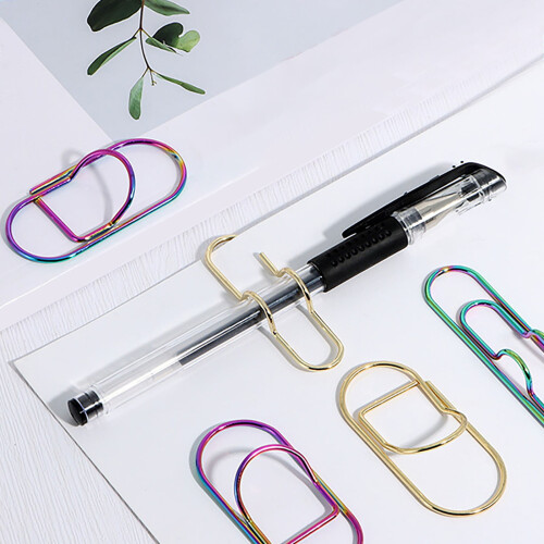 HANXIULIN metal pen holder for notebook gold 2