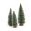 Mini White Cedar Desktop Christmas Tree Resin 12in 3