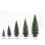 Mini White Cedar Desktop Christmas Tree Resin 12in 4