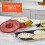 Imusa double burner griddle ceramic nonstick 19x12 inch 2