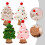 Mini Christmas Tree Desktop Decor 10pcs 8
