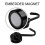 Haomacro Heavy Duty Magnetic Hook Black 18-Pack 5