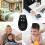 Ceramic Air Heater 500W Indoor Wall-Mounted with Adjustable 3