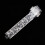 Christmas LED ribbon silver 13 ft 6