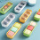 Ice Cube Mold with Lid 3-Compartment Food Grade 4